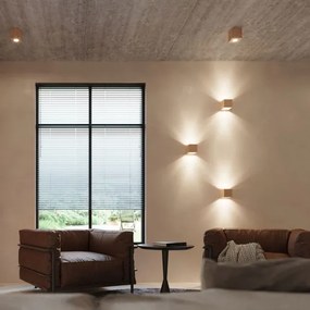 Sollux SL.0493 - Bodové svietidlo QUAD 1xGU10/10W/230V drevo