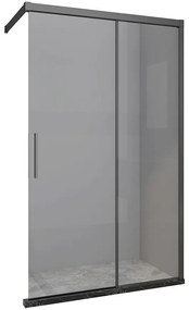 Sprchová stena Walk-In Relax 100x200 black