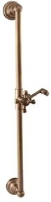Sprchová tyč RAV SLEZÁK s držiakom sprchy stará mosadz MD0553SM