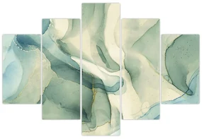 Obraz - Atramentová abstrakcia 3 (150x105 cm)