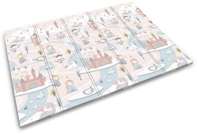 Vzdelávacia skladacia penová podložka 200 x 150 x 1 cm Nukido NK-341