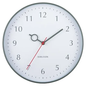 Karlsson 5992GR dizajnové nástenné hodiny zelená, pr. 30 cm