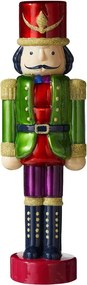 X-MAS LED Luskáčik sklenený 30 cm - zelená