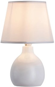 Rabalux INGRID stolná lampička max. 1x40W | E14 | IP20 - biela