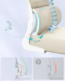 Kancelářská židle Rawcore béžová