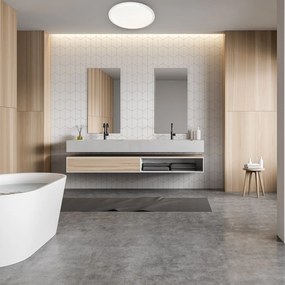 Stropné LED svietidlo Cruz, 1x LED 66w, 3000-6000k, w, s ovládačom