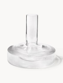 Ručne fúkaný dekantér's reliéfnym vzorom Ripple, 1,1 l