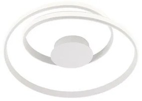 Redo 01-1791  TORSION PL LED nástenné/stropné svietidlo 30W D550 3000K matná biela 2490lm
