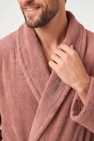 Froté župan PRESTIGE púdrový Veľkosť: S/M