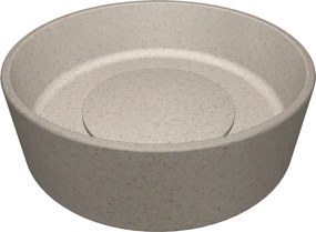 Kuchinox Umývadlo na dosku Perl ø36 cm - VGP1410T, granit, béžové