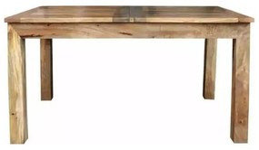 Rozkladací jedálenský stôl HINA 180x90 cm masív/mangovník
