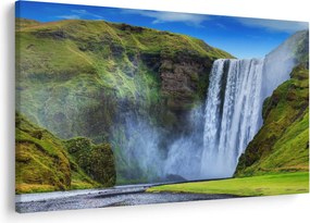Obraz - Vodopád Seljalandsfoss (90x60 cm)
