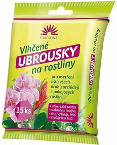 Vlhčené utierky na rastliny 15 ks