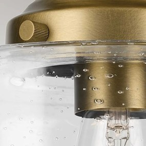 Kichler KL-WINSLOW-SF-NBR-Strop. svietidlo WINSLOW 1xE27/60W/230V pr.21,6cm mosadz