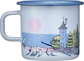 Hrnček Moomin Sunset 0,55l, smalt / modrý
