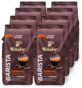 BARISTA Espresso - zrnková káva, 8 x 1 kg