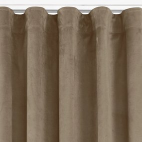 Záves Homede Vila s riasiacou páskou Wave 7 cm béžový