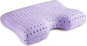 Anatomický vankúš z pamäťovej peny s vôňou levandule LAVENDER 54 × 40 cm