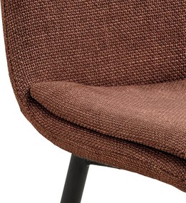 Jedálenská stolička Becca terracotta