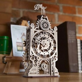 Ugears 3D puzzle Hodinová veža 44 ks