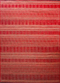 BE Koberec Saran G001 RED – červený obdĺžnikový Rozmer: 60x100 cm
