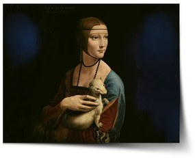 Sablio Plagát Dáma s hranostajom - Leonardo da Vinci - 120x80 cm