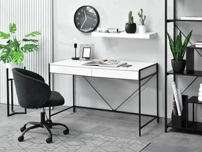 PC stolík Unica (biela + čierna). Akcia -20%. Vlastná spoľahlivá doprava až k Vám domov. 1109851