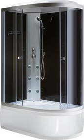 BPS-koupelny Hydromasážny box WSH7306L, 120x80 ľavý bez sauny