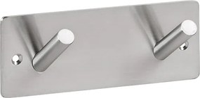 Bemeta Design EASY01: Vešiak, s 2 háčikmi, mat - 164106275