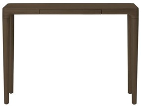 Hnedý konzolový stolík z dubového dreva 12x110 cm Heart'n'Soul – UMAGE