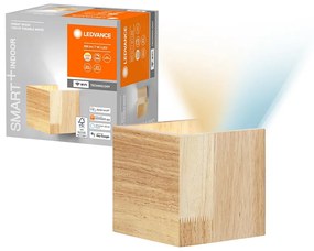 Ledvance - LED Stmievateľné nástenné svietidlo SMART+ WOOD LED/7W/230V Wi-Fi