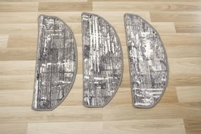 Nášľap na schody Astral 19 sivý / betón - polkruh