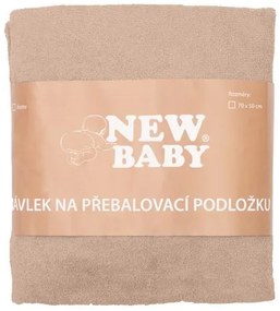 Návlek na prebaľovaciu podložku New Baby 50x70 béžový
