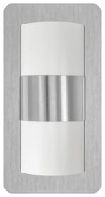 Eglo 98085 - Vonkajšie svietidlo CISTIERNA 2xE27/10W/230V IP44 matný chróm