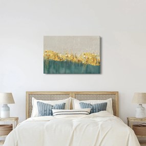 Obraz - Textúra so zlatým dekorom (90x60 cm)