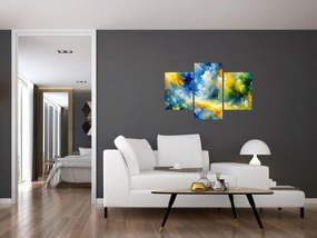 Obraz - Abstraktný slnečný deň (90x60 cm)