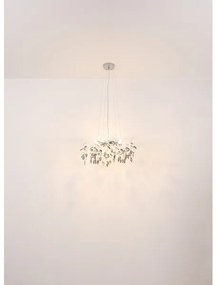 Globo 64132-8 - Luster na lanku DANNA 8xG9/8W/230V pr. 61 cm zlatá