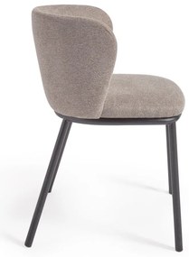 Svetlohnedá jedálenská stolička Ciselia – Kave Home