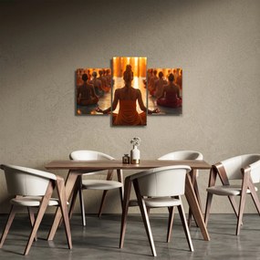 Obraz - Lekcia jogy (90x60 cm)