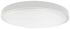 LED Kúpeľňové stropné svietidlo LED/18W/230V 3000K IP44 pr. 22,5 cm biela