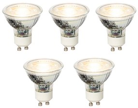Sada 5 stmievateľných LED žiaroviek GU10 4W 300 lm 2700K