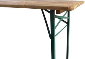 10 x Pivný set 200 x 50 x 25 cm 3 nohy na lavici