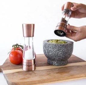 Cole&Mason - Sada mlynčekov na soľ a korenie DERWENT 2 ks 19 cm meď