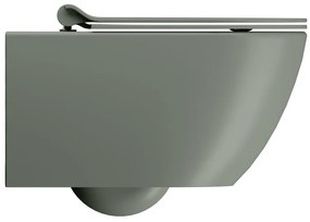 GSI GSI, PURA závesná WC misa, Swirlflush, 36x55cm, agave dual-mat, 881504