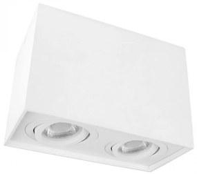 Stropné svietidlo CHLOE DUO 2xGU10/50W/230V biela