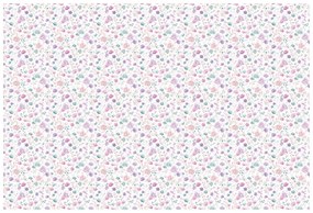 Fototapeta jemné pastelové kvietky