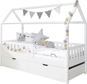 XXXLutz DOMČEKOVÁ POSTEĽ, 90/200 cm biela Livetastic - Detské izby - 000406008804