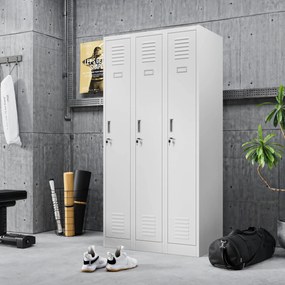 Kovová pracovná skriňa KACPER II 1 Plus 300 x 1800 x 500 mm