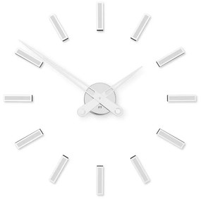 Dizajnové nalepovacie hodiny Future Time FT9600WH Modular white 60cm