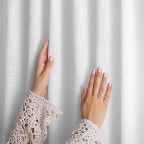 Biely záves 140x270 cm Valeta – Restilo